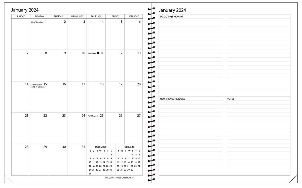 2024 Polestar Family Calendar Polestar Calendars