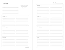 Load image into Gallery viewer, Evergreen Undated Agenda