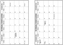 Load image into Gallery viewer, Original Student Calendar 2027/28

